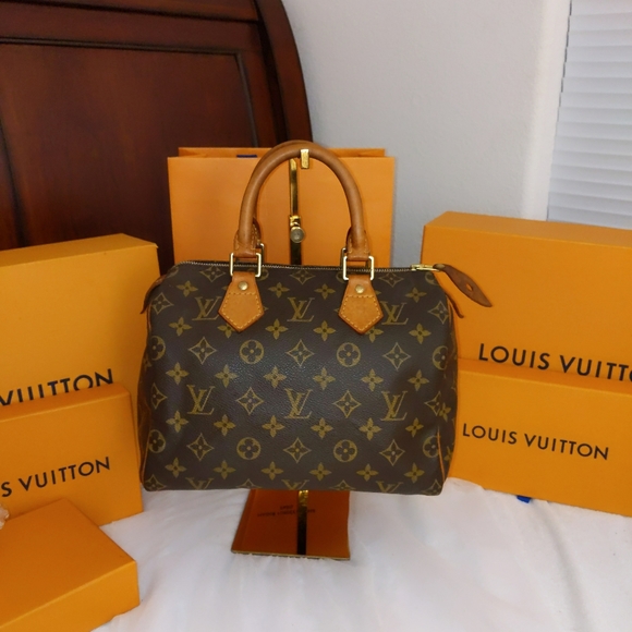 Louis Vuitton Handbags - Speedy 25 Louis Vuitton bag